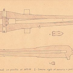 20-Cannone Cavalli con proiettile ad alette - Cannone rigato ad avancarica  112